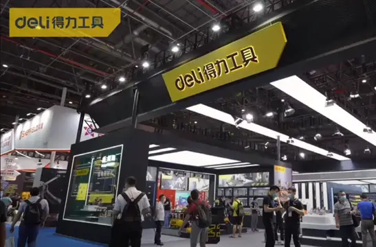 Deli Tools participa da 35ª China International Hardware Expo em Xangai